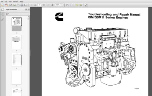 Cummins QSM11 Engine Series Troubleshooting and Repair Manual - PDF DOWNLOAD