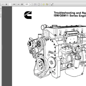 Cummins QSM11 Engine Series Troubleshooting and Repair Manual - PDF DOWNLOAD