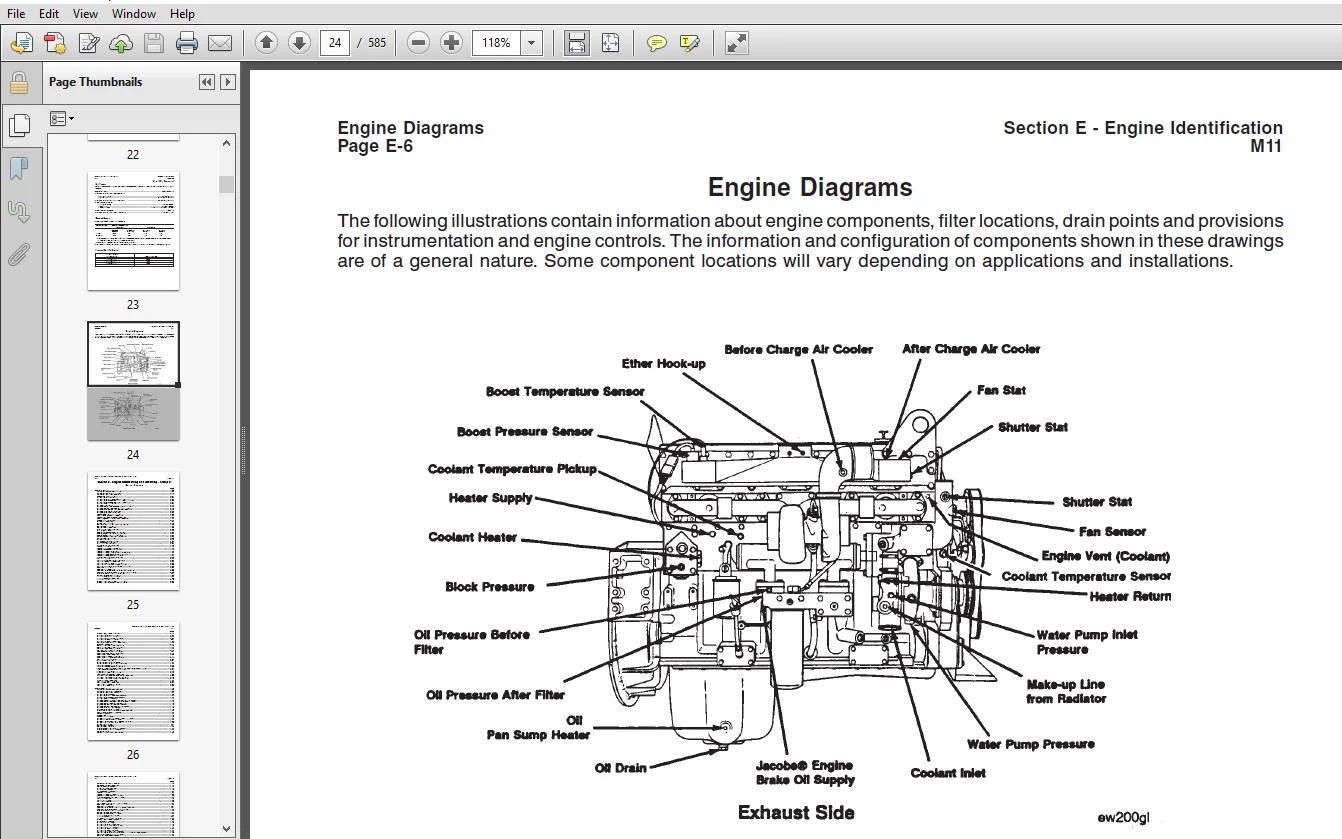 Cummins M11 Series Engine Service Repair Manual - PDF Download - Image 2