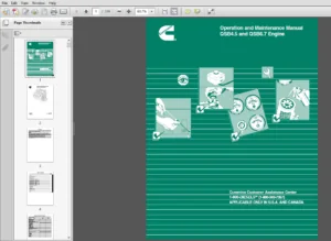 Cummins QSB4.5 and QSB6.7 Operation and Maintenance Engine Manual - PDF DOWNLOAD