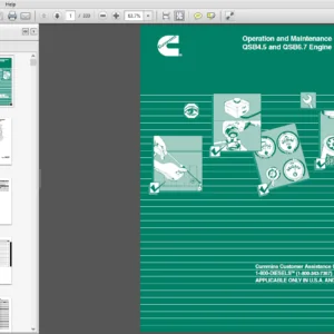 Cummins QSB4.5 and QSB6.7 Operation and Maintenance Engine Manual - PDF DOWNLOAD