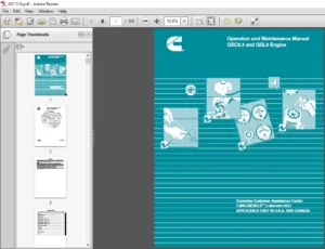 Cummins QSC8.3 and QSL9 Engine Operation and Maintenance Manual - PDF DOWNLOAD