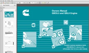 Cummins QSC8.3 and QSL9 Engine Owners Manual - PDF DOWNLOAD