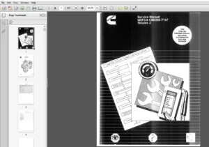 Cummins QSF3.8 CM2350 F107 Service Manual Vol 1 & 2 - PDF DOWNLOAD