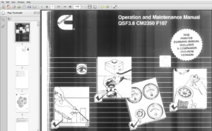 Cummins QSF3.8 Cm2350 F107 Operating and Maintenance Manual - PDF DOWNLOAD