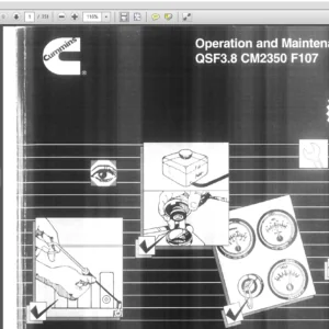 Cummins QSF3.8 Cm2350 F107 Operating and Maintenance Manual - PDF DOWNLOAD