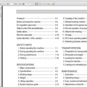 HYUNDAI R260LC-9S Brazil Crawler Excavator Operator Manual - PDF DOWNLOAD