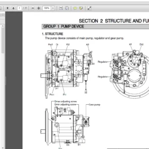 Hyundai Crawler Excavator R210NLC-7A Service Repair Manual - PDF Download