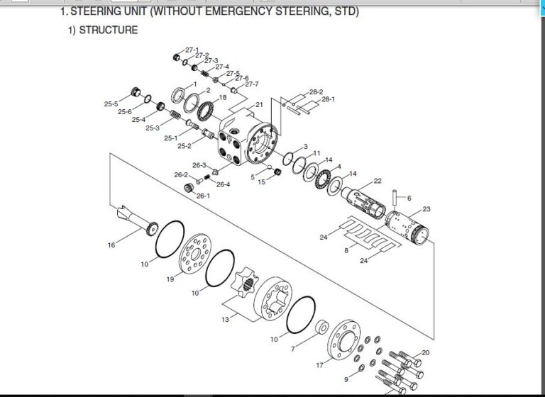 Hyundai H930S/940S Backhoe Loader Service Manual - PDF DOWNLOAD ...