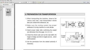 Hyundai HL730-7 Wheel Loader Operator Manual - PDF Download