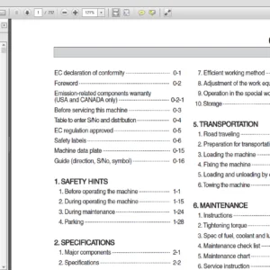 Hyundai HL730-9A Wheel Loader Operator Manual - PDF Download