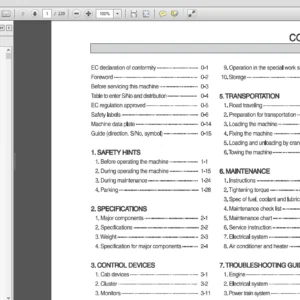 Hyundai HL730TM-9 Wheel Loader Operator Manual - PDF Download