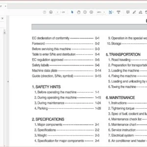 Hyundai HL740TM-9 Wheels Loader Operator Manual - PDF Download