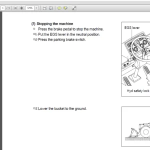 Hyundai HL750 Wheel Loader Operator Manual - PDF Download