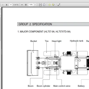 Hyundai HL757-9A Wheel Loaders service Repair Manual - PDF DOWNLOAD