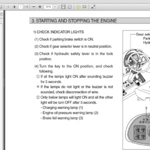 Hyundai HL760-7B Wheel Loader Operator Manual - PDF Download