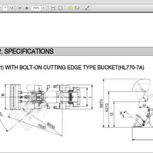 Hyundai HL770-7A Wheel Loader Operator Manual - PDF Download