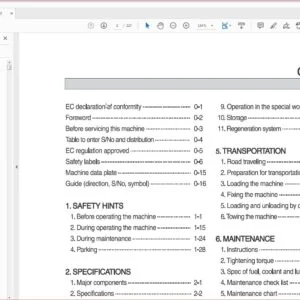 Hyundai HL770-9A Wheel Loader Operators Manual - PDF Download