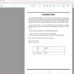 Hyundai HL770-9S PF Wheel Loader Operator Manual - PDF Download
