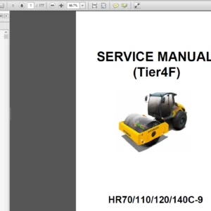 Hyundai HR70C-9 (Tier4F) Road Roller Service Manual- PDF DOWNLOAD