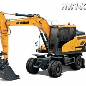 Hyundai HW140 Wheel Excavators Operators Manual - PDF DOWNLOAD