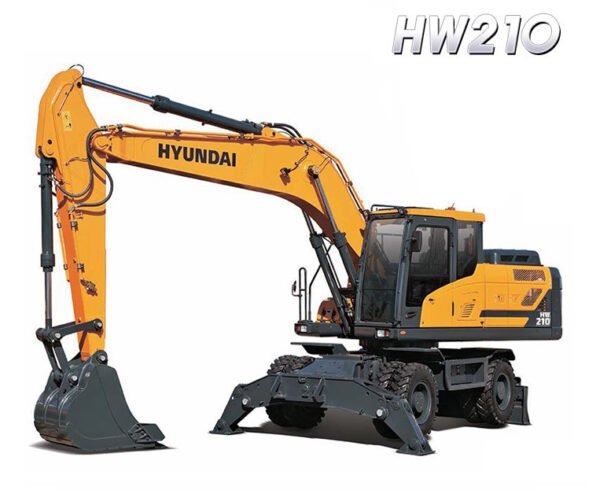 Hyundai HW210 Wheel Excavator Service Manual - PDF DOWNLOAD ...