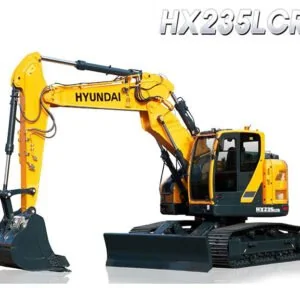 Hyundai HX235LCR Crawler Excavator Operators Manual - PDF Download