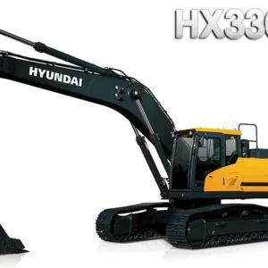 Hyundai HX330SL Crawler Excavator Operators Manual - PDF Download
