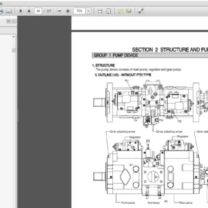 Hyundai HX360L Crawler Excavator Service Repair Manual - PDF Download