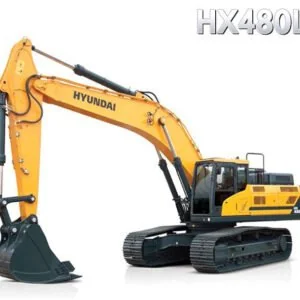 Hyundai HX480,520L Crawler Excavator Operators Manual - PDF Download