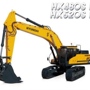 Hyundai HX480520SL Crawler Excavator  Service Repair Manual - PDF Download