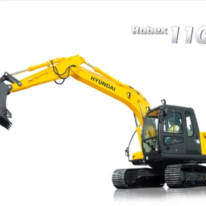 Hyundai R110-7 Crawler Excavator Operator Manual - PDF Download