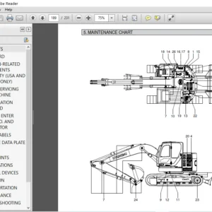 Hyundai R125LCR-9A Crawler Excavator Operators Manual - PDF Download