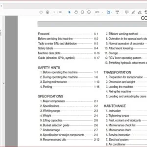 Hyundai R140LC-9V INDIA Crawler Excavator Operators Manual - PDF DOWNLOAD