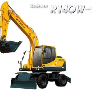 Hyundai R140W-9 Wheel Excavator Operator Manual - PDF Download