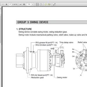 Hyundai R140W-9S Wheel Excavator workshop Service Manual - PDF DOWNLOAD