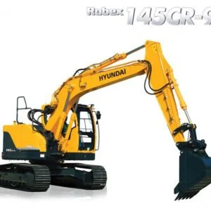 Hyundai R145CR-9 Crawler Excavator Operators Manual - PDF Download