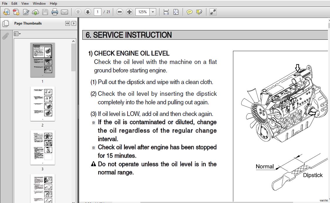 Hyundai R160LC-7 Crawler Excavator Operators Manual - PDF Download ...