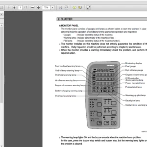 Hyundai R170W-7 Wheel Excavator Operator Manual - PDF Download