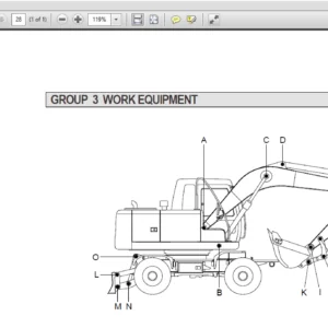 Hyundai R170W-7 Wheel Excavator Service Manual - PDF DOWNLOAD