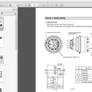 Hyundai R180LC-7 Crawler Excavator Service Repair Manual - PDF Download