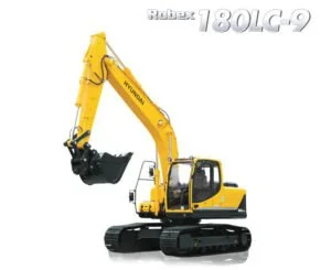 Hyundai R180LC-9 Crawler Excavator Operators Manual - PDF Download