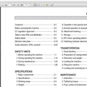 Hyundai R180W-9A Wheel Excavator Operator Manual - PDF Download