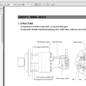 Hyundai R200W-3 Wheel Excavator Service Manual - PDF DOWNLOAD
