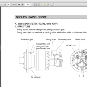 Hyundai R200W-7 Wheel Excavator Service Manual - PDF DOWNLOAD