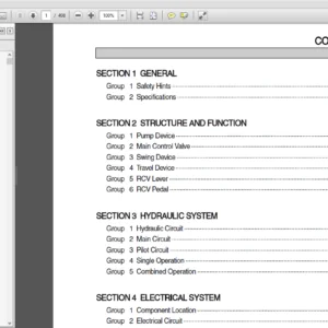 Hyundai R210-7 Crawler Excavator Service Repair Manual - PDF Download