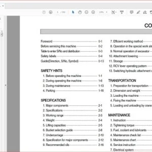 Hyundai R210 7 INDIA Crawler Excavator Operators Manual  - PDF DOWNLOAD