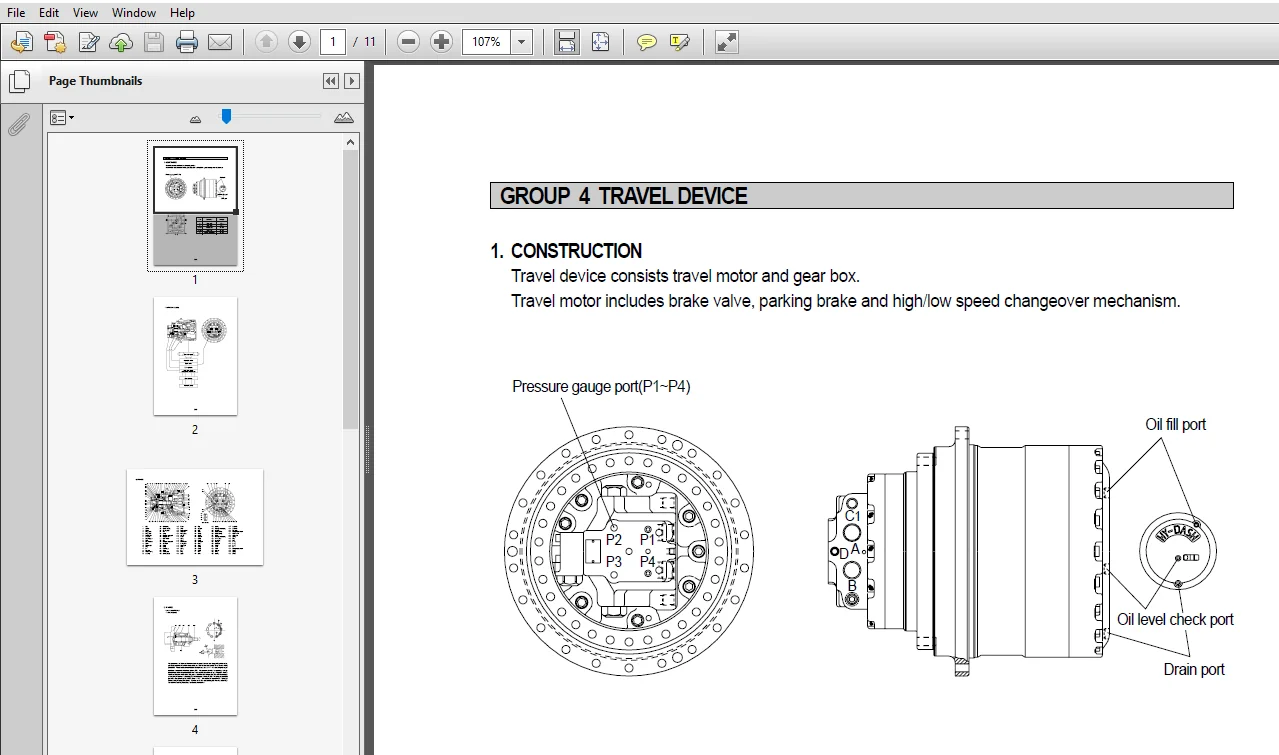 Hyundai R210LC-3 Crawler Excavator Service Repair Manual - PDF Download - Image 3