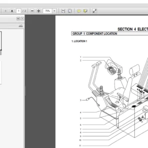 Hyundai R210LC-3 Crawler Excavator Service Repair Manual - PDF Download