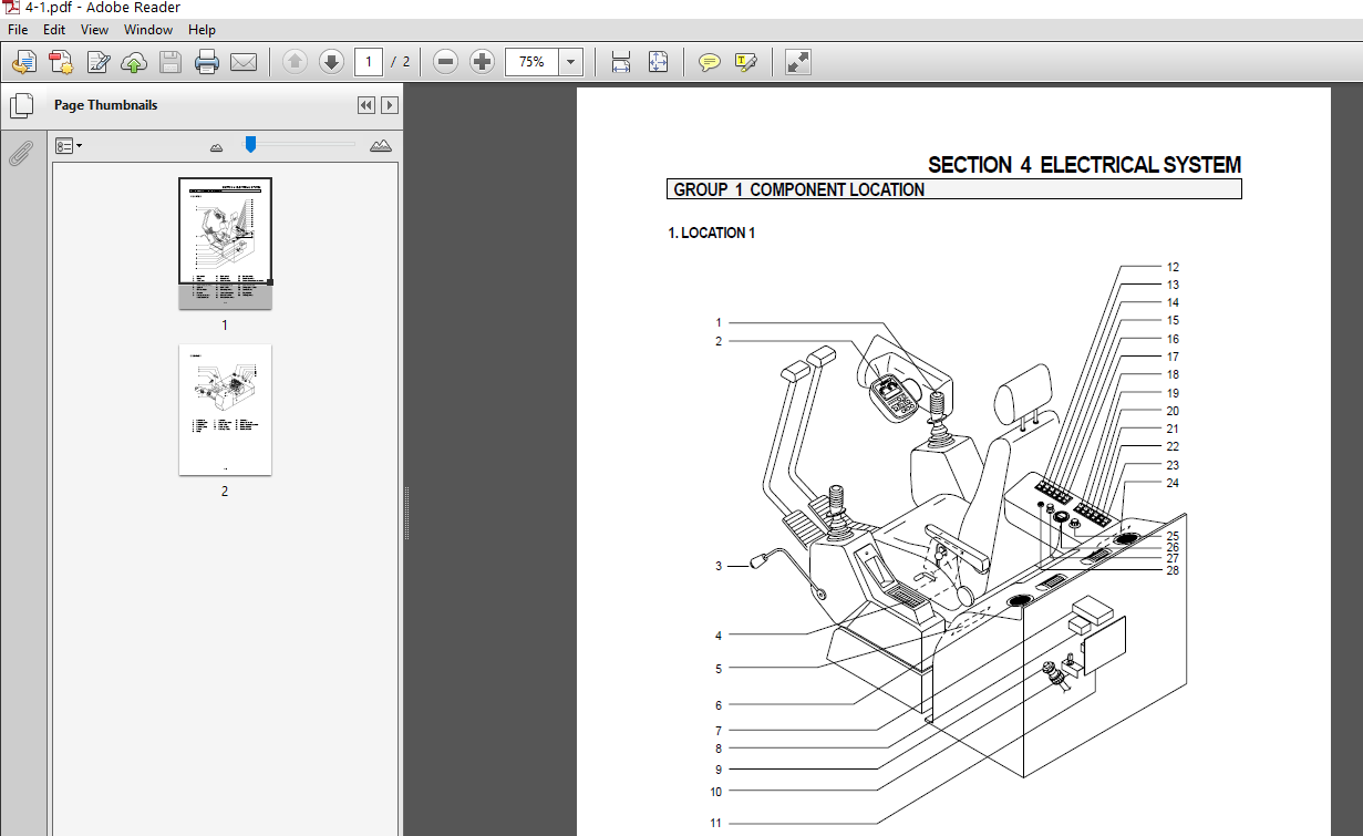 Hyundai R210LC-3 Crawler Excavator Service Repair Manual - PDF Download